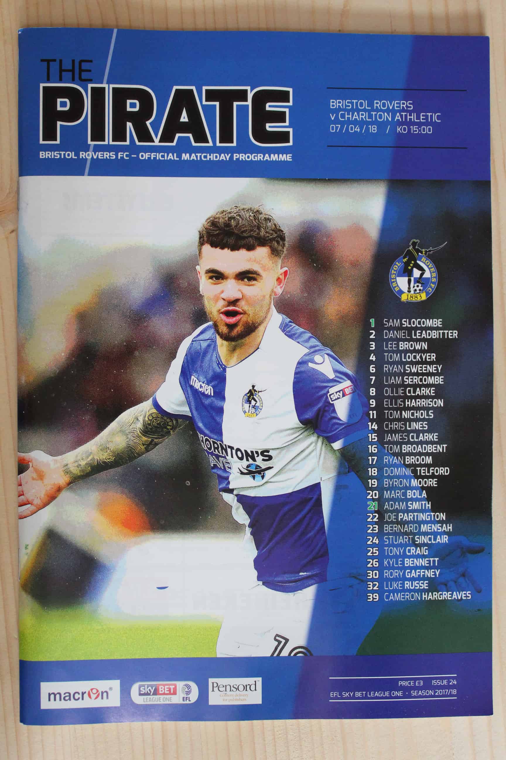 Bristol Rovers FC v Charlton Athletic FC